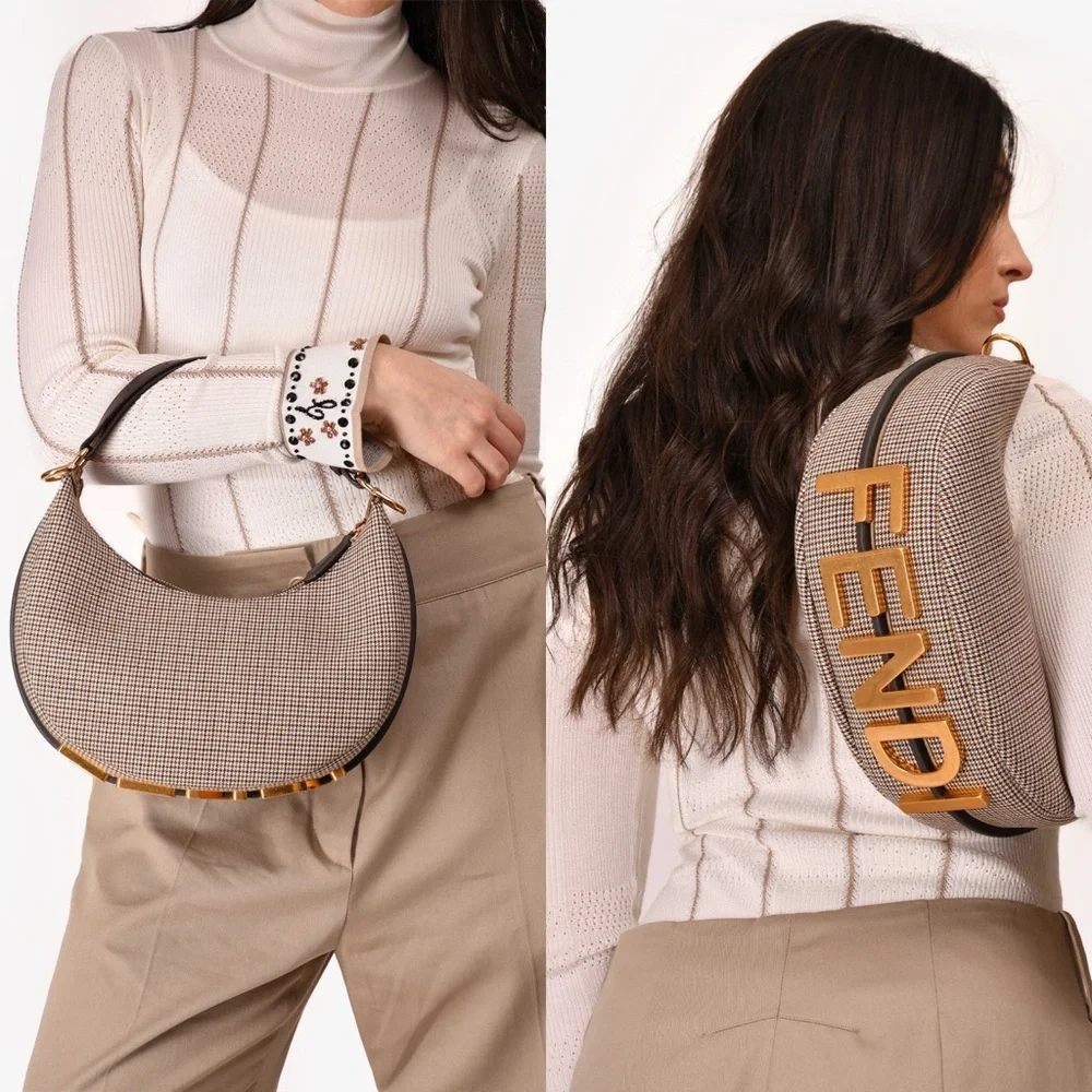 Authentic Fendi hobo
